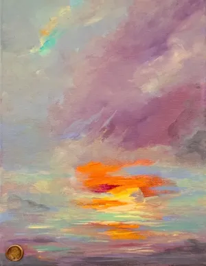 Winds of Heaven 9" x 12" by Sibet Alspaugh