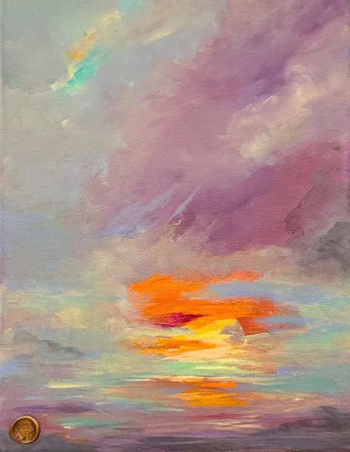 Winds of Heaven 9" x 12" by Sibet Alspaugh