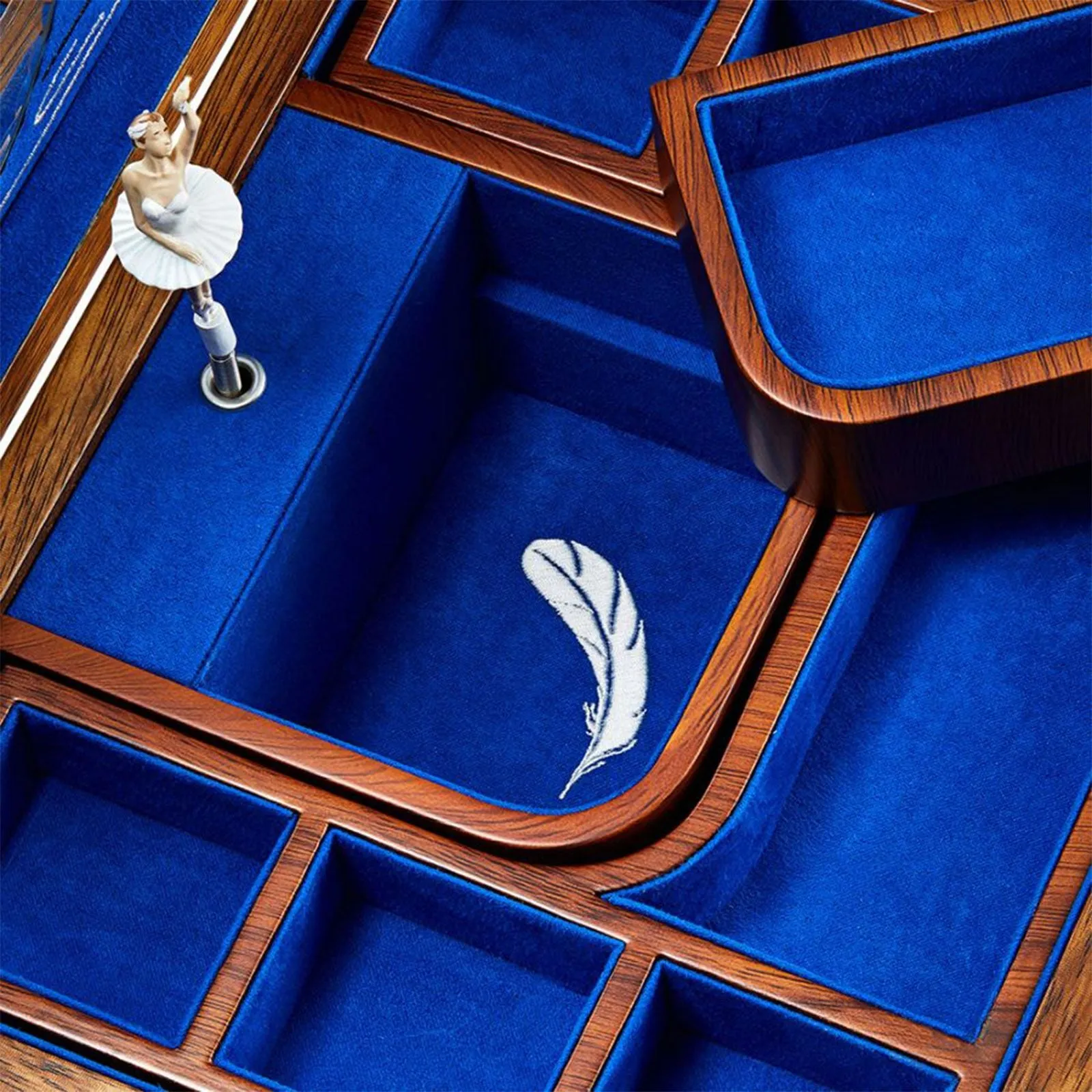 Wolf Ballet Musical Jewellery Box 190106