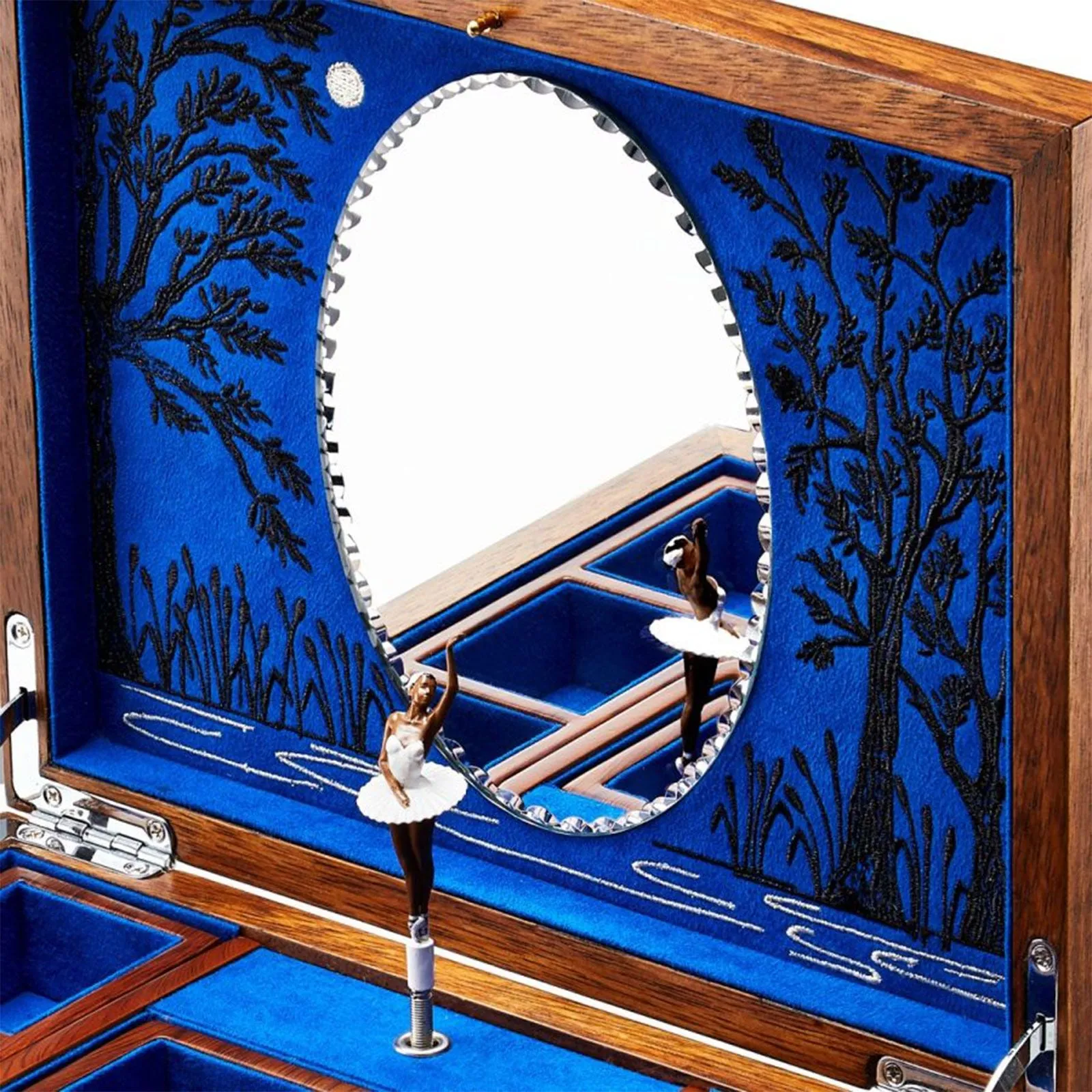 Wolf Ballet Musical Jewellery Box 190106