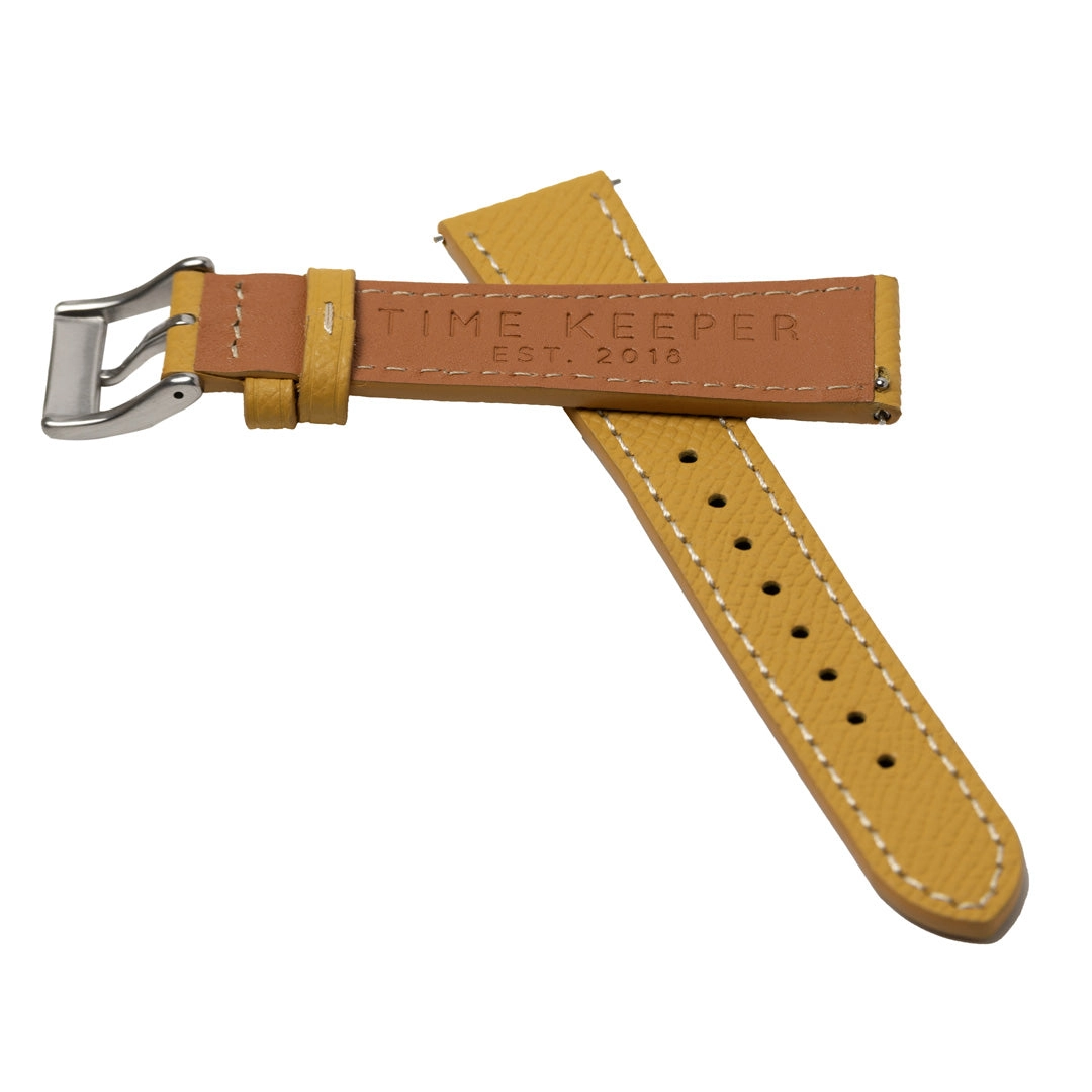 Yellow - TK Leather Strap