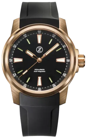 Zelos Aurora Field 42mm Bronze Onyx