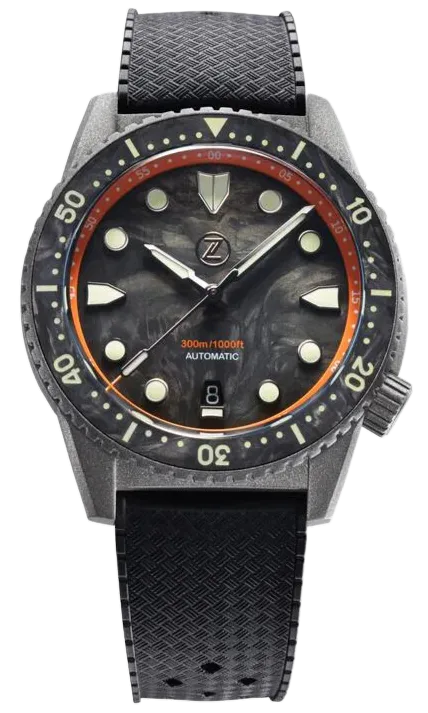 Zelos Mako Diver Cerakote Carbon