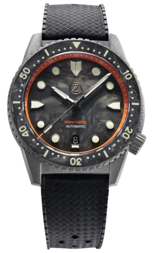 Zelos Mako Diver Cerakote Carbon