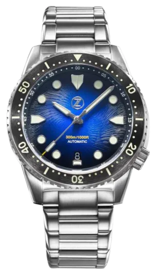 Zelos Mako Diver Midnight Blue
