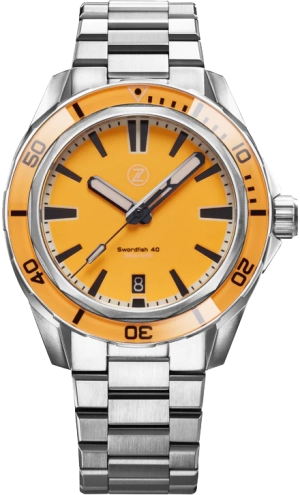 Zelos Swordfish 40mm Steel Ember Orange